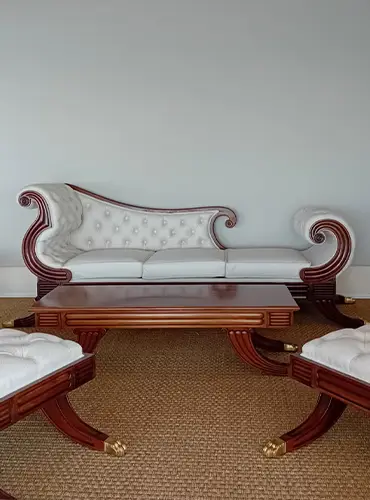 Confection de rideaux occultants dans une chambre de villa à Nice