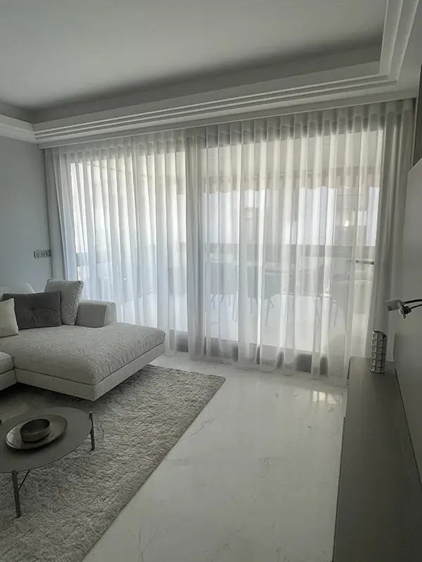 Confection de voilage wave sur mesure à Monaco