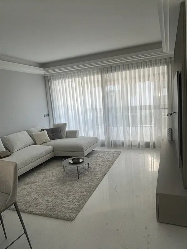 Confection de voilage wave sur mesure à Monaco