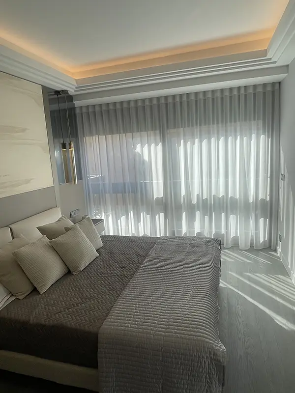 Confection de voilage wave sur mesure à Monaco