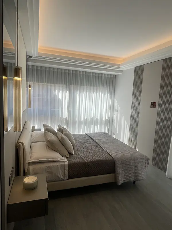 Confection de voilage wave sur mesure à Monaco